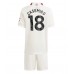 Manchester United Casemiro #18 Barnkläder Tredje matchtröja till baby 2023-24 Kortärmad (+ Korta byxor) Billigt